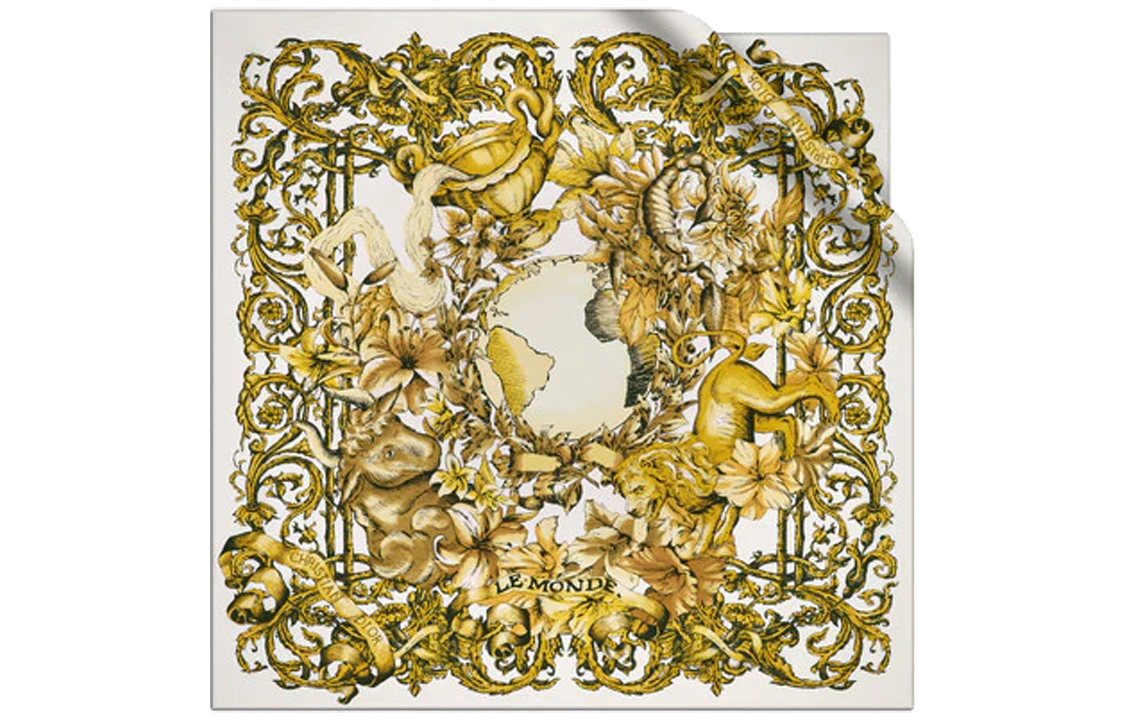 (Women) DIOR  Silk Scarf - Printed Twill Mulberry Silk Fashion Accessory. 21TAR090I610-CO90 圖 2