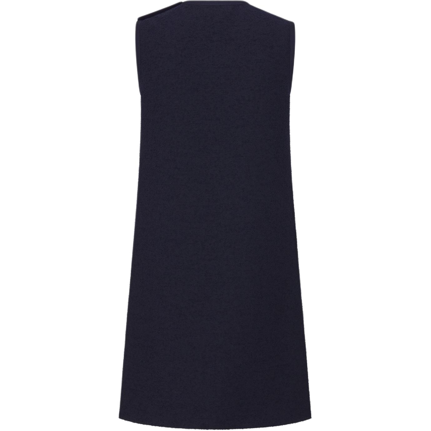 Lookbook (W) DIOR 無袖深藍色短洋裝襯衫式設計 441R32A1761-X5640