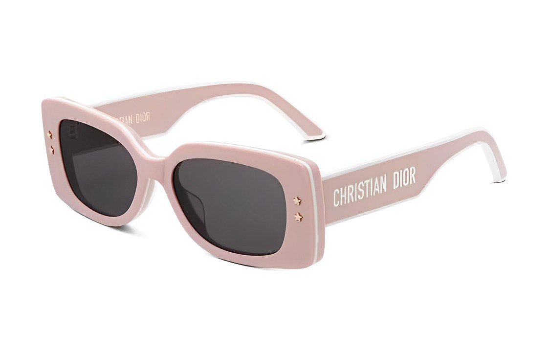 (Women) DIOR  Square Frame Sunglasses - Lightweight Irregular Design. DPFCS1UQR-40A0