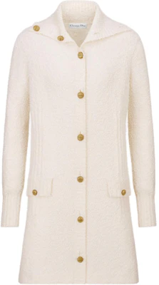 (W) DIOR SS24 Cárdigan de Punto con Botones en Blanco Roto. 454G01AM709-X0200 Buy (W) DIOR SS24 Cárdigan de Punto con Botones en Blanco Roto. 454G01AM709-X0200