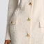 Sizing (W) DIOR SS24 Cárdigan de Punto con Botones en Blanco Roto. 454G01AM709-X0200