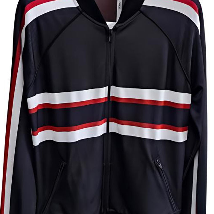 Cheap (W) Chaqueta Casual Negra con Cremallera y Rayas Dior 143G33A4011-X5878