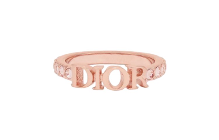Lookbook (W) DIOR Anillo Casual Estiloso con Diseño de Cristal Falso. R1009DVOCY_D12P