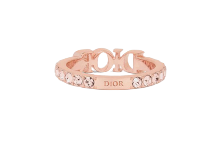 Shop (W) DIOR Anillo Casual Estiloso con Diseño de Cristal Falso. R1009DVOCY_D12P