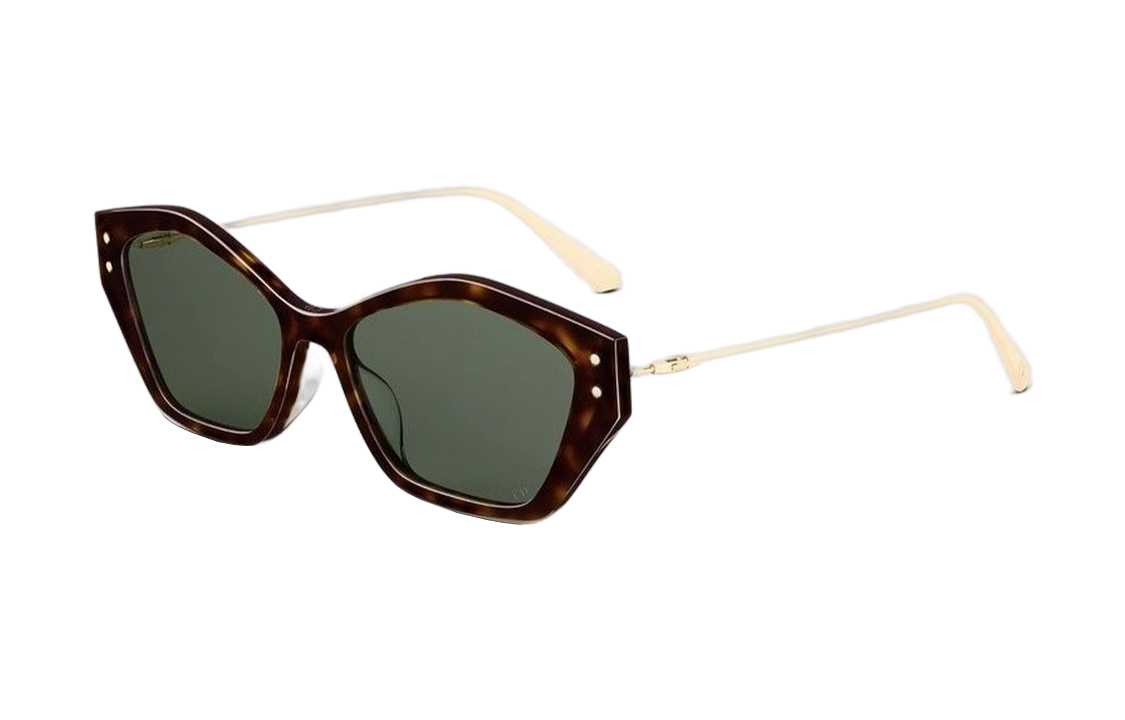 (Women) Dior  Sunglasses Irregular Shape Brown Frame with Metal Accents. MISDS1UXR22C0 圖 2