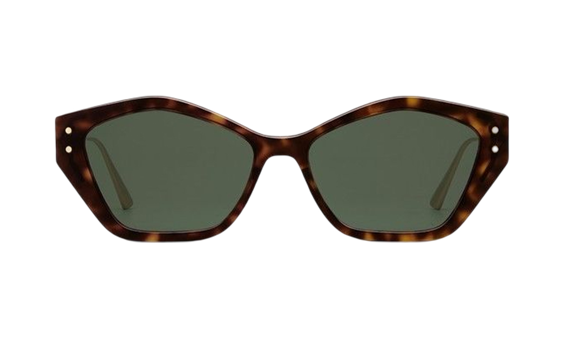(Women) Dior  Sunglasses Irregular Shape Brown Frame with Metal Accents. MISDS1UXR22C0 圖 3