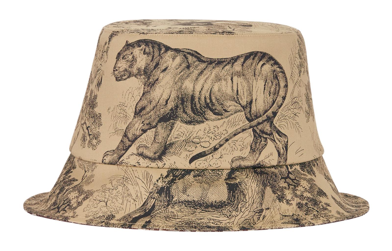 Lookbook (W) Topi Bucket Dior Toile de Jouy Reversible Katun. 25TJV923I130-C182