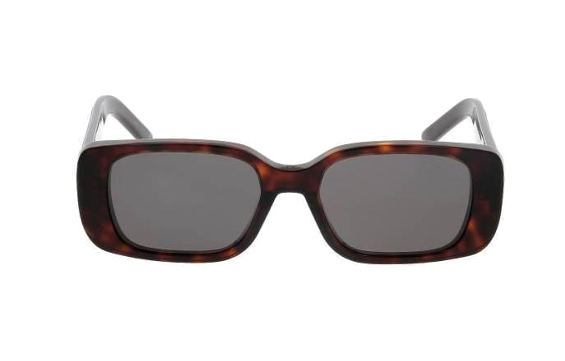 (Women) DIOR  Tortoiseshell Square Sunglasses with Logo Temple Design. WILDIORS2U24A0