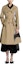 Shop (Women) DIOR Trench Coat Khaki Colorblock Double-Breasted Long Sleeve Jacket. 427M13A3995-X1880