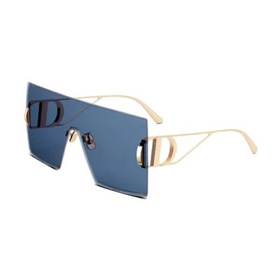 (Women) Dior Trendy Irregular Alloy Frame Sunglasses - Blue. 30MTM1UXR_B0B0