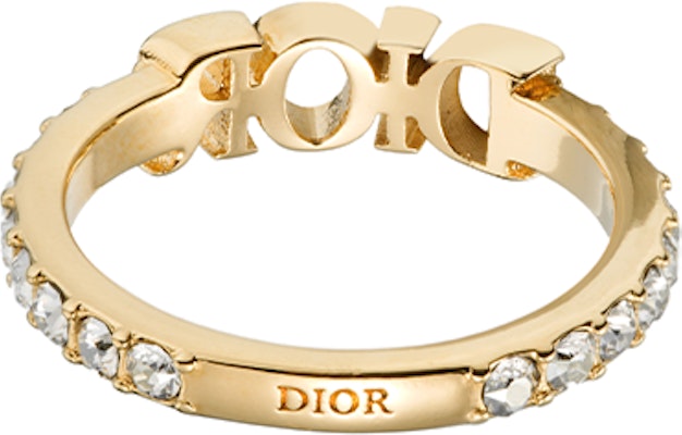 (W) Cincin Wanita DIOR ÉVOLUTION Dekorasi Huruf Logam Emas R1009DVOCY-D301 Lookbook (W) Cincin Wanita DIOR ÉVOLUTION Dekorasi Huruf Logam Emas R1009DVOCY-D301