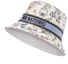 Buy (Women) DIOR White Embroidered Cross-Stitch Bucket Hat Cotton Polypropylene. CPB6062XBCD_C070