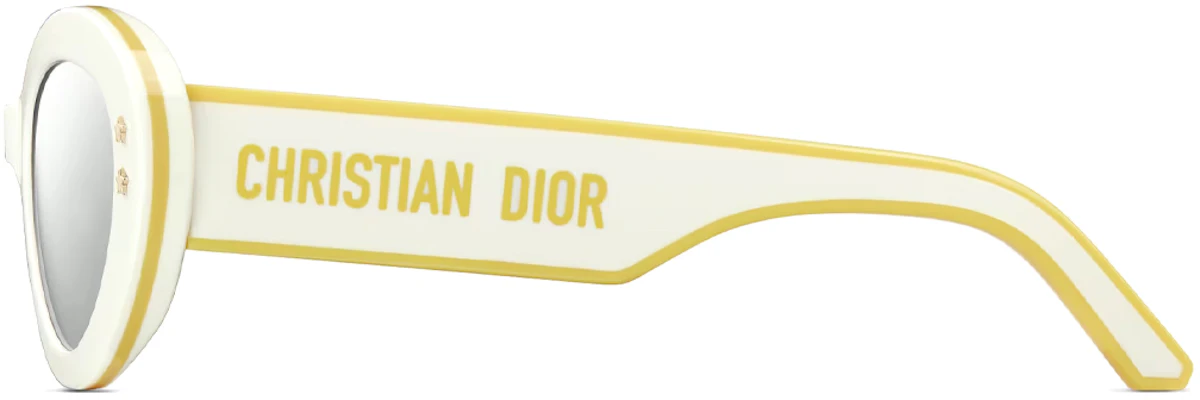 (W) 迪奥 白色不规则框架太阳镜带侧面标志设计 DPFCB1UQR-95A4 Shop (W) 迪奥 白色不规则框架太阳镜带侧面标志设计 DPFCB1UQR-95A4