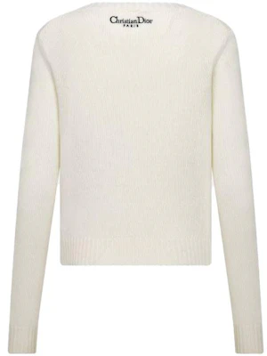 (W) 디올 화이트 레터 프린트 크루넥 긴팔 니트 스웨터 344S57TM152X0829 Lookbook (W) 디올 화이트 레터 프린트 크루넥 긴팔 니트 스웨터 344S57TM152X0829