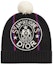 Buy (Women) DIOR Wool Cashmere Knit Beanie Black with Embroidered Logo. 34UFO705I170C900