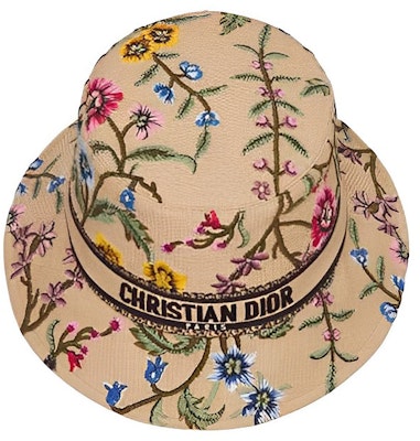 (W) DIOR 黄色刺绣字母渔夫帽 32PFL923X175C180 Shop (W) DIOR 黄色刺绣字母渔夫帽 32PFL923X175C180