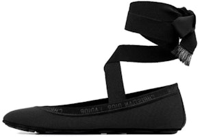 (Women) Dior Academy Flat 'Black Mesh and Grosgrain Ribbon' KCB461MRG_S900 (Women) Dior Academy Flat 'Black Mesh and Grosgrain Ribbon' KCB461MRG_S900