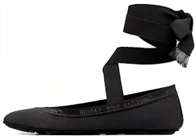 (Women) Dior Academy Flat 'Black Mesh and Grosgrain Ribbon' KCB461MRG_S900 (Women) Dior Academy Flat 'Black Mesh and Grosgrain Ribbon' KCB461MRG_S900