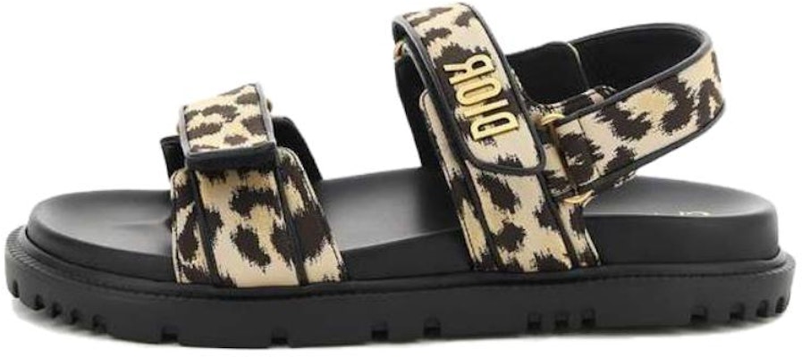 (W) Sandal Fashion Dior Act Hitam 'Leopard Print Velcro' KCQ549LNY_S29X Buy (W) Sandal Fashion Dior Act Hitam 'Leopard Print Velcro' KCQ549LNY_S29X