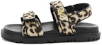 Buy (W) Sandal Fesyen Dior Act Hitam 'Cetakan Leopard Velcro' KCQ549LNY_S29X