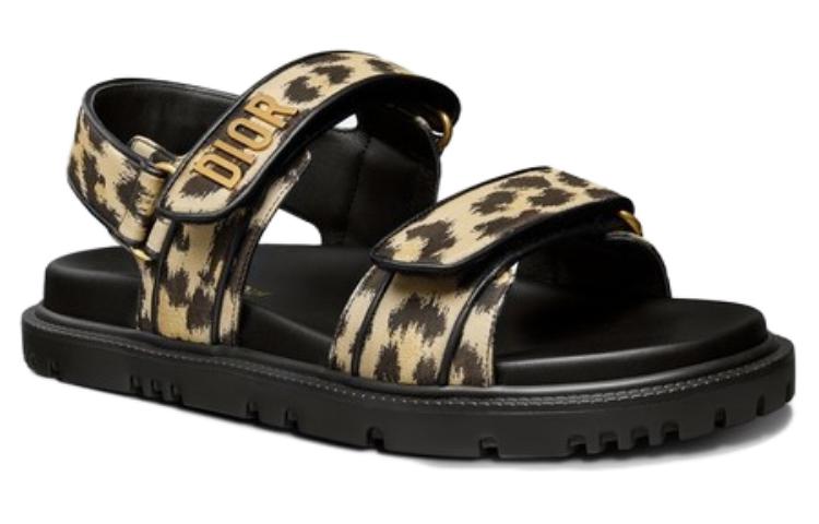 Lookbook (W) Dior Act Fashion Sandale Schwarz ''Leopard Print Klettverschluss'' KCQ549LNY_S29X