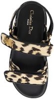Purchase (W) Sandal Fesyen Dior Act Hitam 'Cetakan Leopard Velcro' KCQ549LNY_S29X