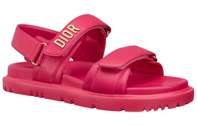 Lookbook (W) Dior Act 凉鞋 '深红色' KCQ547LAB_S22V