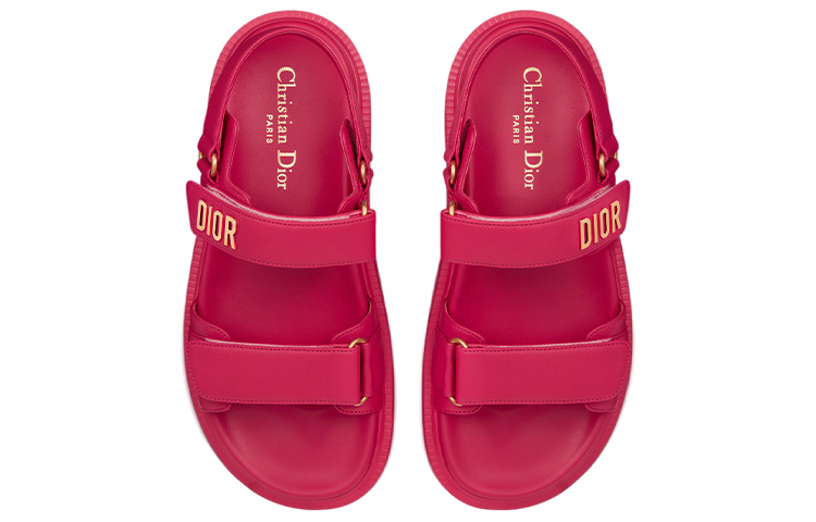 Purchase (W) Dior Act 凉鞋 '深红色' KCQ547LAB_S22V