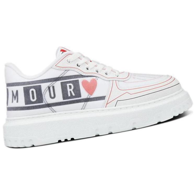 (W) Dior Addict Sneaker 'Dioramour D Chess Heart - White' 圖 2