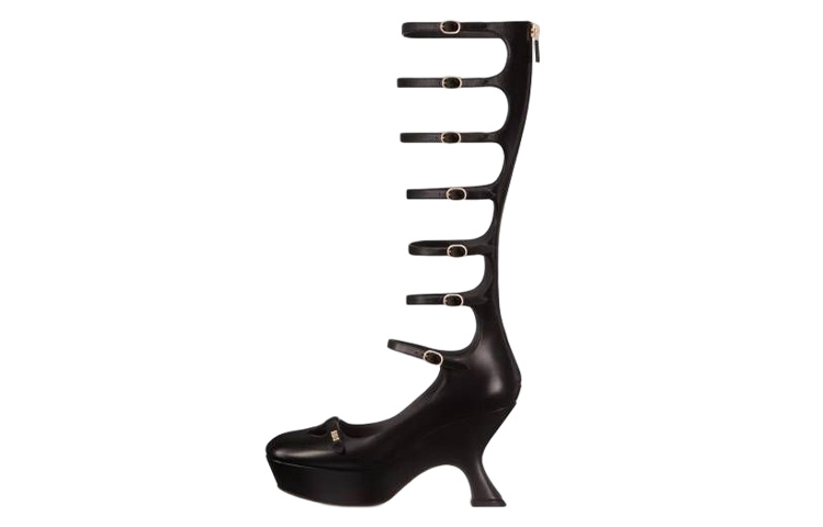 (Women) Dior Aime Dior High-Top Boot 'Black Zip Fashion' KCI885VSO_S900
