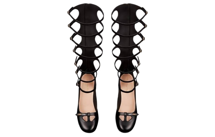 Lookbook (W) Dior Aime Dior But Tinggi 'Black Zip Fashion' KCI885VSO_S900
