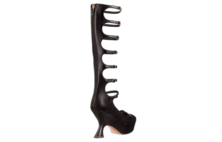 Shop (W) Dior Aime Dior But Tinggi 'Black Zip Fashion' KCI885VSO_S900