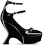 Order (W) Dior Aime Dior Lakleren Gesp ''Fashion Block Hak'' KCV037VNI_S900
