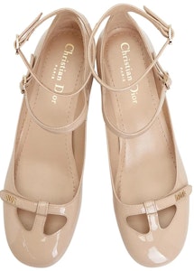 DIOR迪奧 Aime 徽標 搭扣 粗跟 高跟鞋 女款 裸色 Lookbook DIOR迪奧 Aime 徽標 搭扣 粗跟 高跟鞋 女款 裸色