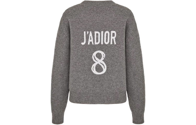 Order (W) Sudadera Dior Gris con Estampado Alfabético 924S55AM009-X8805