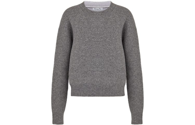 Lookbook (W) Sudadera Dior Gris con Estampado Alfabético 924S55AM009-X8805