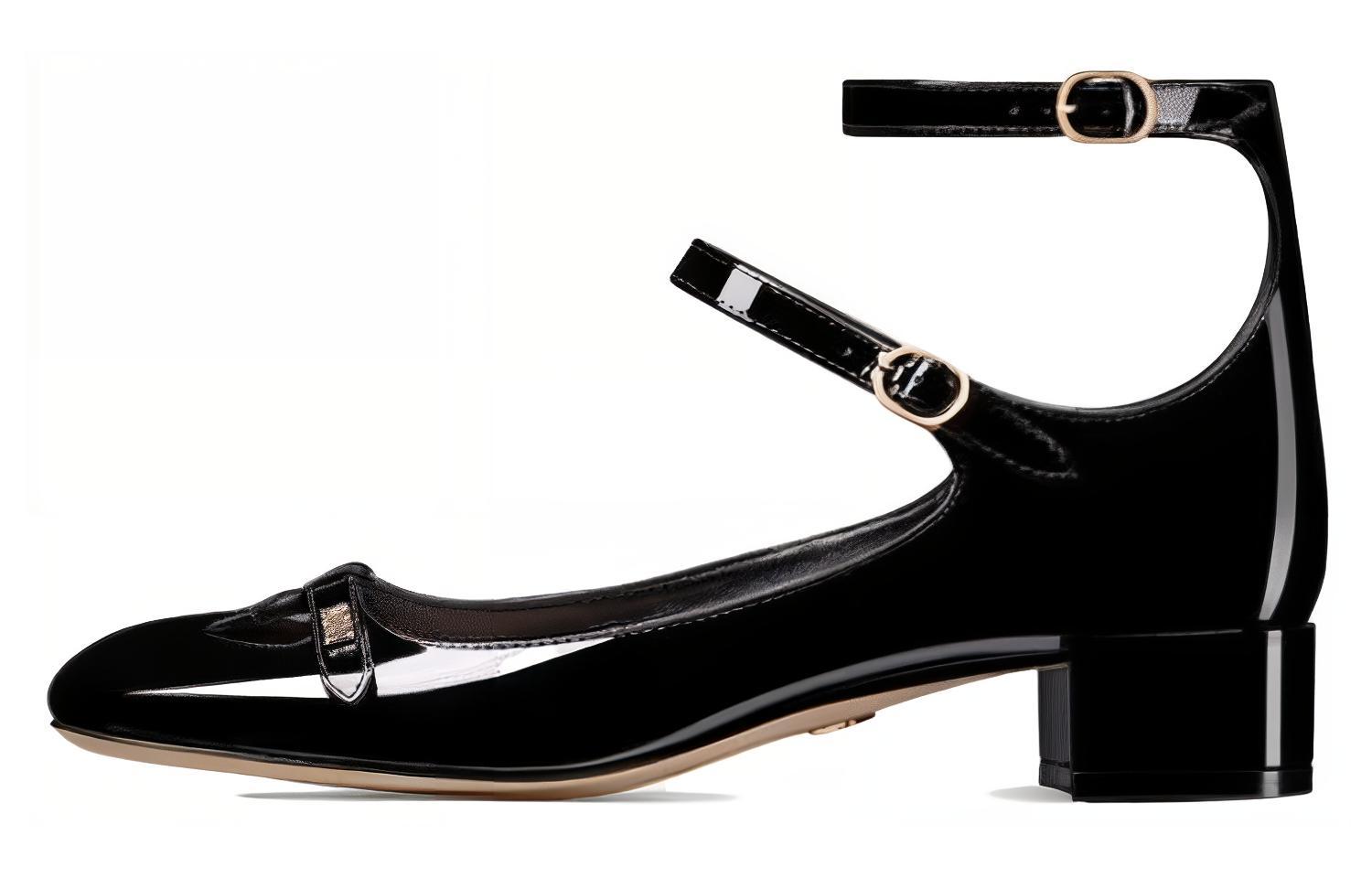 (Women) Dior Amour 'Buckle Simplicity' High Heels 5.5cm 'Black' KDV042VNI_S900