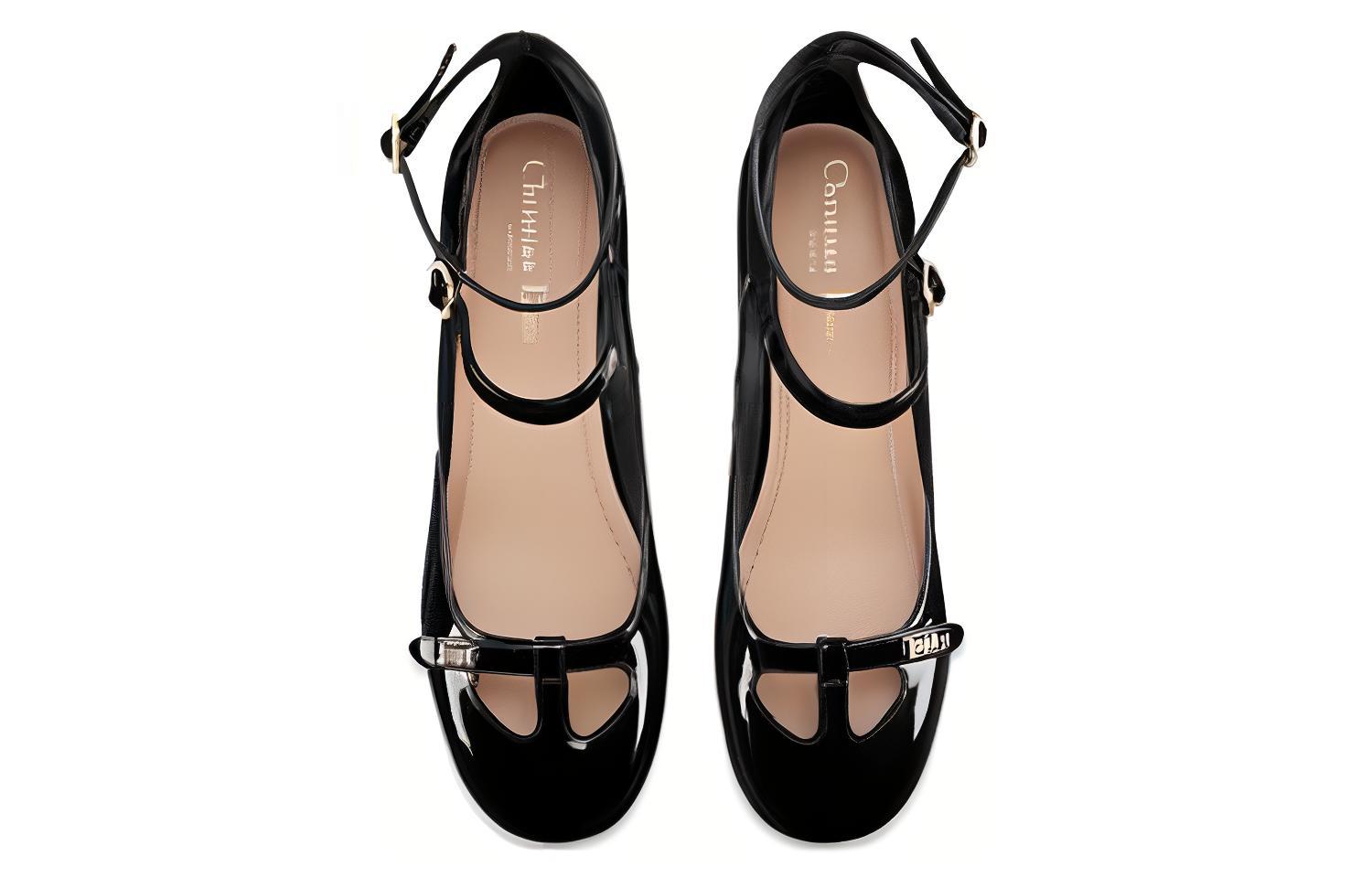 Shop (W) Dior Amour 'Buckle Simplicity' Kasut Tumit Tinggi 5.5cm 'Hitam' KDV042VNI_S900