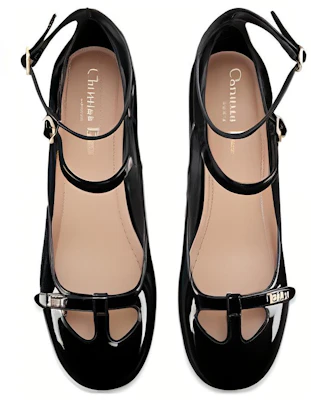 (W) Dior amour バックルシンプル ハイヒール 5.5cm ブラック KDV042VNI_S900 Shop (W) Dior amour バックルシンプル ハイヒール 5.5cm ブラック KDV042VNI_S900