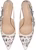 (W) Dior Amour Kasut Tumit Tinggi Kanvas Bersulam 'Ivory' KDP880DGE_S10W