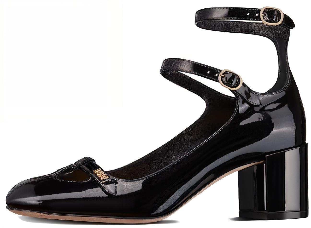women-dior-amour-leather-high-heels-double-buckle-black-kcv-042-vni-s900