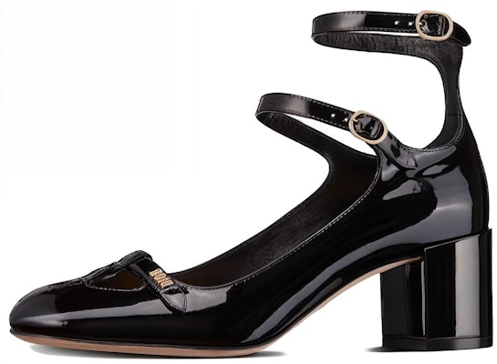 (Women) Dior Amour Leather High-Heels 'Double Buckle Black' KCV042VNI_S900 Buy (Women) Dior Amour Leather High-Heels 'Double Buckle Black' KCV042VNI_S900