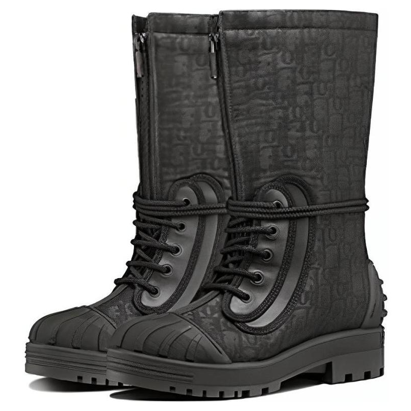 Lookbook (W) Dior Sepatu Boot Mata Kaki 'Black Fashion' KCI677OSY_S900