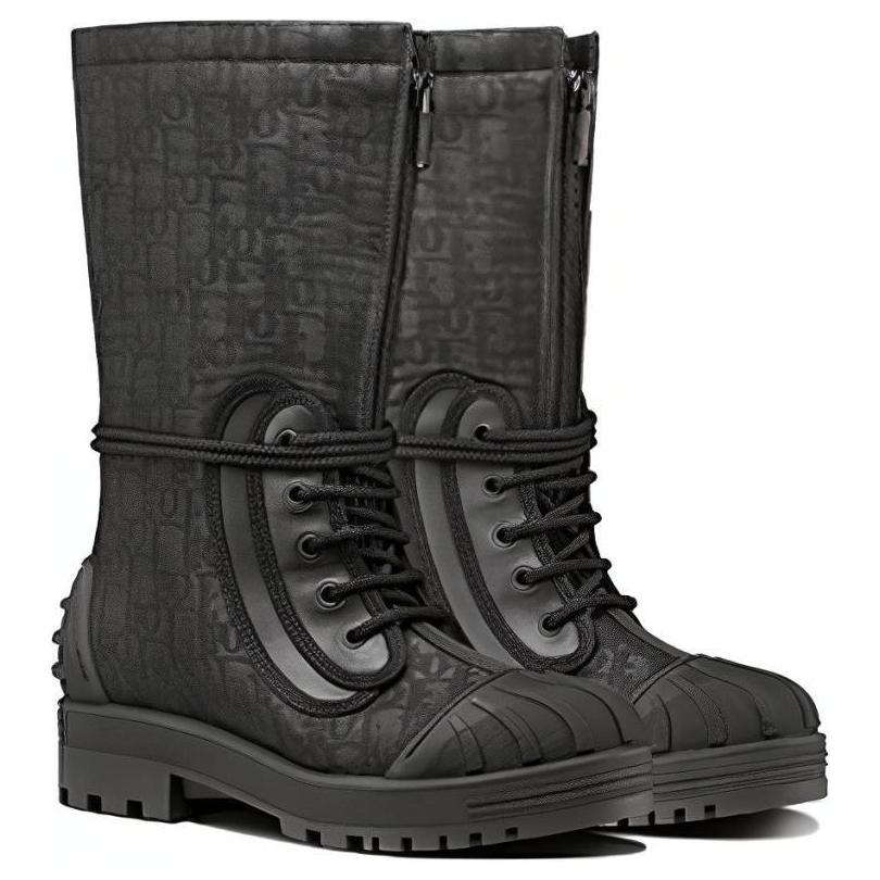 Shop (W) Dior Sepatu Boot Mata Kaki 'Black Fashion' KCI677OSY_S900