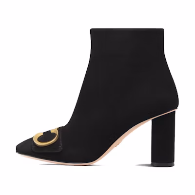 (W) Dior Ankle Boot 'Black Leather CMFT'