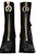 (W) But Dior 'Black Zip Round Toe' But Buku Tumit Hitam. KCI612VSO_S900