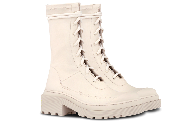 (W) Dior Arcade Boot 'White Elastic Lambskin Leather' 圖 3