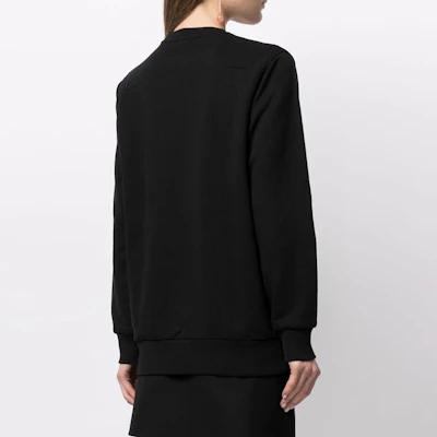 (W) Dior Archive Letter Patch Crewneck Pullover Wanita Hitam. 923J620W1242-984 Purchase (W) Dior Archive Letter Patch Crewneck Pullover Wanita Hitam. 923J620W1242-984