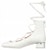 (Women) Dior Arty Patent Leather Ankle Boot 'White' KDI760VNI_S10W