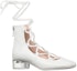Order (Women) Dior Arty Patent Leather Ankle Boot 'White' KDI760VNI_S10W